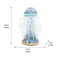 thumbnail image 3 of Diy Pearl Art Jellyfish Hanging Craft Kit, Featuring Gradual Color Bead Assembly with Soft Cork Base, Creative Wall Art for Beach Themed Home Decor, Unique Summer Craft Supplies, 3 of 4