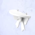 thumbnail image 2 of Wall Shelves Shelf Floating Storage Wood Wooden Rack Rustic Star Nursery Hanging Decor Photo White Displays, 2 of 7