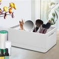thumbnail image 4 of Caja resistente que contiene accesorios para el hogar, papelería, libros y ropa. Plegable. Gris, 4 of 7