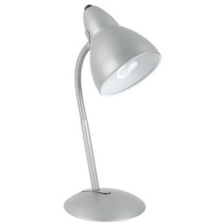 Globe Electric 5277201 Gooseneck Desk Lamp Silver 17 1 2 In Globe Electric 5277201 Gooseneck Desk Lamp Silver 17 1 2 In