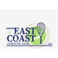 thumbnail image 5 of East Coast Athletic Club NYC Women's White Crop Tee-XS, 5 of 6