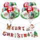 thumbnail image 4 of Christmas Decorative Balloons Creative Balloon Set for Party Use 23Pcs Set, 4 of 5