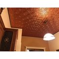 thumbnail image 4 of 205 - Wrought Iron 2 ft. x 2 ft. PVC Glue-up Ceiling Tile in Copper (100 Sq.ft / Pack) - 25 Pieces, 4 of 5