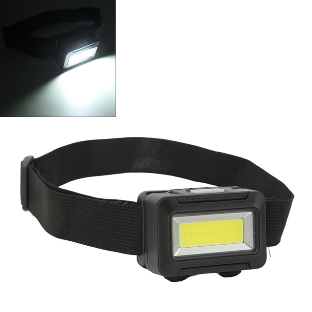 Lámpara de Lámpara de Faro, Linterta Montada en la Cabeza ABS 45 Grados Ligeros Rotativos para acampar