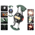 thumbnail image 2 of Sywqhk COB Luz de trabajo Llavero Linterna Camping Botella Abrelatas LED (Verde), 2 of 9