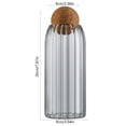 thumbnail image 3 of Bocaux de Rangement en Verre 1 Pce Bocal de Rangement en Verre Transparent Récipient Scellé pour Grains de Café Collations Organisation de Cuisine Garde-Manger Rkxzt, 3 of 8