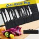 thumbnail image 1 of Bolsa de Chef para Cubiertos Profesionales - Bolsa Enrollable para Cuchillos para Se Adapta Hasta 22 Cuchillos Bolsa de Almacenamiento Negra para Chef, 1 of 5