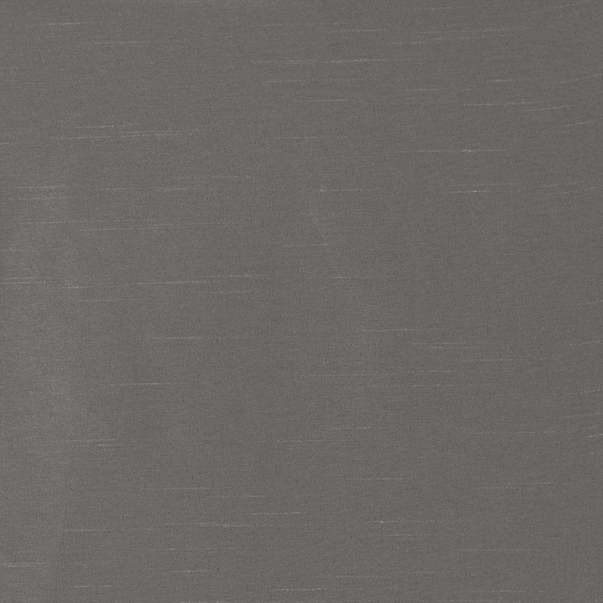 Lightweight Faux Silk Valance With Beads Charcoal 50x26"