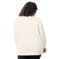 thumbnail image 3 of Terra & Sky Women's Plus Size Fleece Sweatshirt, Available in 1,2, and 3- Packs, Size 0X-4X, 3 of 12