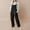 Black, variant on Womens Jumpsuits Casual Sleeveless Boho Wide Leg One Piece Jumpsuits with Pocket Baggy Overalls Vacation Womens Rompers For Summer M