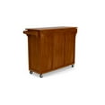 thumbnail image 5 of Homestyles Create-a-Cart Solid Wood Kitchen Cart in Cherry with Oak Top, 5 of 6