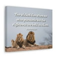 thumbnail image 6 of Scripture Walls Proverbs 28:1 Bold As A Lion Bible Verse Canvas Christian Wall Art Ready to Hang Unframed, 6 of 17