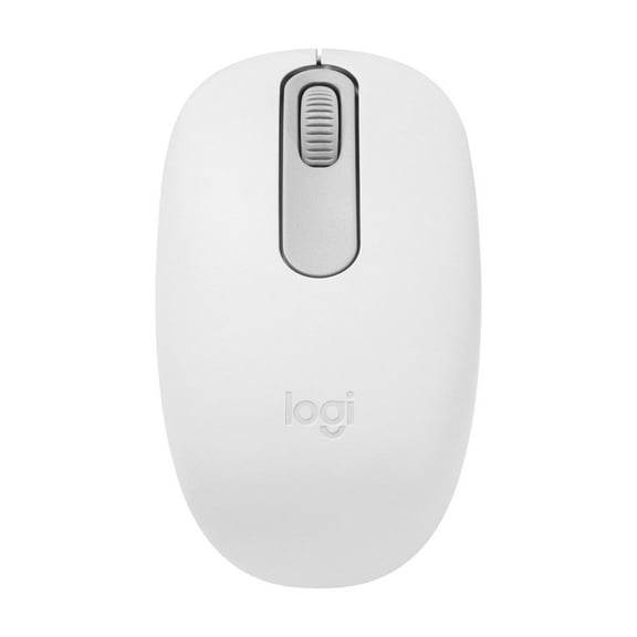 Logitech M196 Bluetooth Wireless Mouse, Compact and Portable Mouse for Laptops, Tablets and More, 12-Month Battery, Off-white
