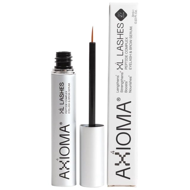 AXIOMA XL Lashes Serum Concentrado de Péptidos para Fortalecer, Alargar y Nutrir las Pestañas y Cejas 3 ml