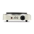 thumbnail image 3 of Parrilla Eléctrica Lucky Calore Mio Nude Discos De Hierro Fundido 1000W Color Beige, 3 of 5