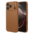 thumbnail image 1 of PANDACO Étui Coquille Souple Brun Mat pour iPhone 17 Pro, 1 of 2