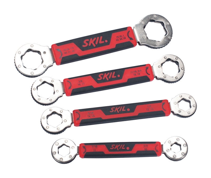 Metric Double Ended Ring Spanners 35 Degree Offset Spanner 6mm 32mm 12pc 