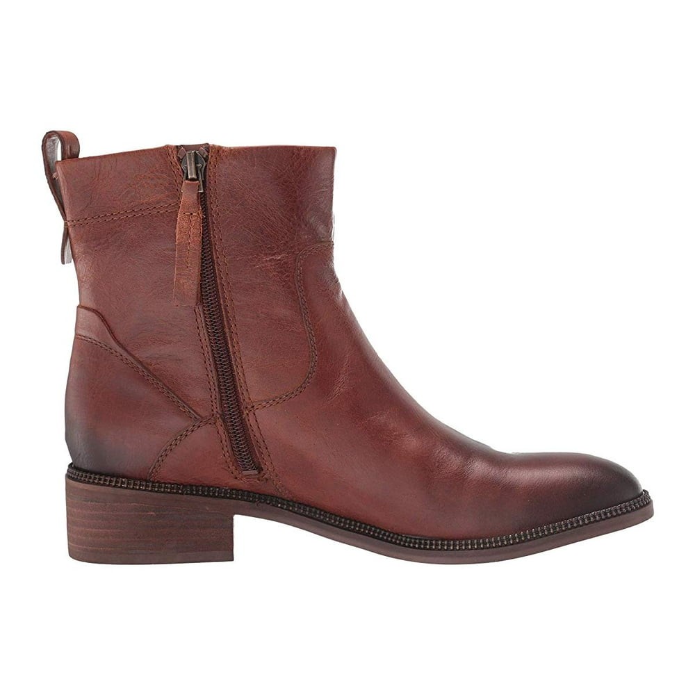 franco sarto brindle leather booties