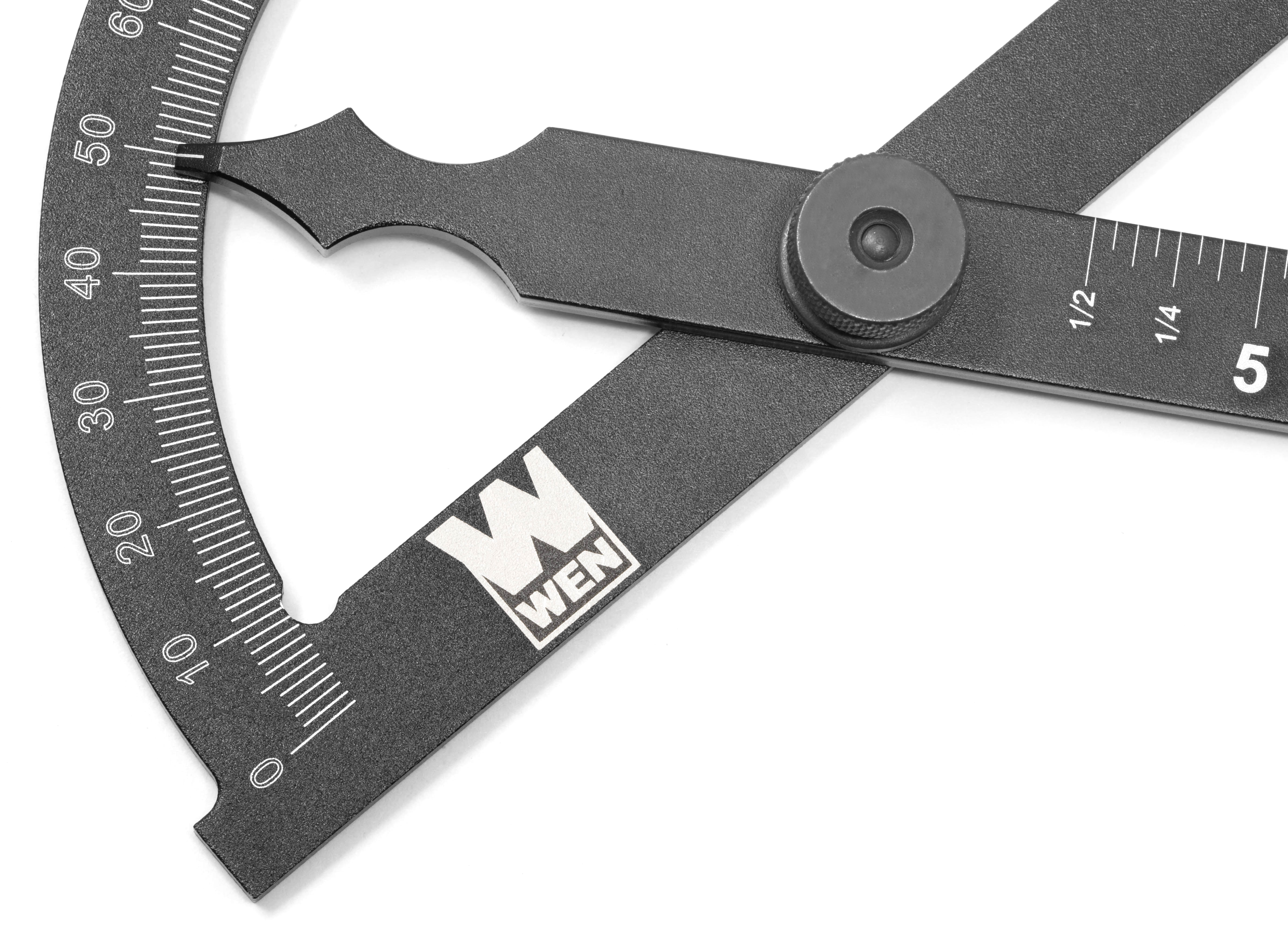 WEN Adjustable Aluminum Protractor and Angle Gauge with Laser Etched Scale - image 4 of 5
