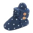 thumbnail image 3 of Toddler Baby Boys Girls Soft Cotton Slippers Newborn Kids Warm Boots Winter Socks Anti-Slip Shoes 0-18 Months, 3 of 11
