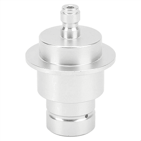 

Durable Aluminum Alloy Soda Stream Adapter Soda Maker Co2 Tank Direct Adapter Hose(Silver)