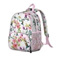thumbnail image 5 of Colorful Rustic Floral School Backpack - Adjustable & Durable, 5 of 5