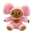 thumbnail image 2 of "Adorable Black Monkey Plush Toy with Oversized Ears - 23cm Soft Cuddly Stuffed Animal for Kids & Decor", 2 of 6
