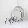 thumbnail image 4 of Home Basics Plate Rack Equinox, Black, 4 of 9