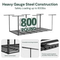 SunsGrove 4x6 Overhead Garage Storage Rack, Adjustable Organization ...