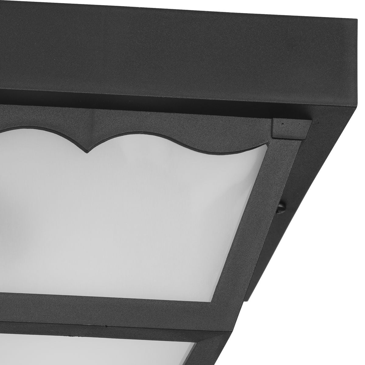 One-Light 8-1/4" Flush Mount for Indoor/Outdoor use
