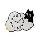 thumbnail image 4 of Reloj de pared con diseño de gato, moderno, acrílico, creativo, silencioso, adorable y decorativo. 20 cm, 4 of 5
