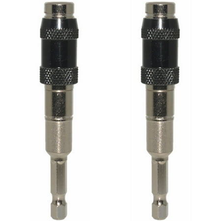 

NUOLUX 2pcs Pivot Bit Holder Flexible Drill Bit Extension Magnetic Rotary Drill Holder