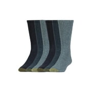 Gold Toe Adult Men's Harrington Crew Dress Socks, OS One Size, 6 Pairs