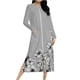 thumbnail image 2 of Batas de invierno para mujer, camisón cálido y camisón de invierno con cremallera y bolsillos, pijama holgado para mujer., 2 of 9