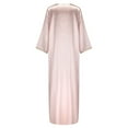 thumbnail image 5 of Thobe for Men Long Sleeve Embroidered Thobe Men Pink Thobe Eid Clothes Muslim Clothes, 5 of 7