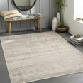 thumbnail image 3 of Hauteloom Tupsan Living Room, Bedroom Machine Washable Area Rug - Beige, Gray - 6'7"-Round, 3 of 19