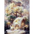 thumbnail image 1 of 30x40cm 5d Diy Diamond Painting Full,maison De Rve#u,diamante De Diamantes De Imitación Diy, 1 of 5