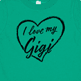 thumbnail image 4 of Inktastic I Love My Gigi in Black Chalk Heart Boys or Girls Baby T-Shirt, 4 of 5