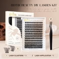 thumbnail image 4 of Eyelash Clusters BEFER Lash Curl, 10 a 16 mm, con pinzas, 144 unidades, 4 of 5