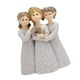 thumbnail image 1 of Figura de Angel Sisters, decoración de habitación, adorno de escritorio, escultura de amigos de resina, estatua de 3 niñas para festivales de mesa,, 1 of 9