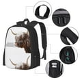 thumbnail image 4 of Daiia Yak Backpack for Men and Women -Durable Backpack Large Capacity, Water-Resistant Bag with Adjustable Straps and Laptop Compartment, 4 of 9