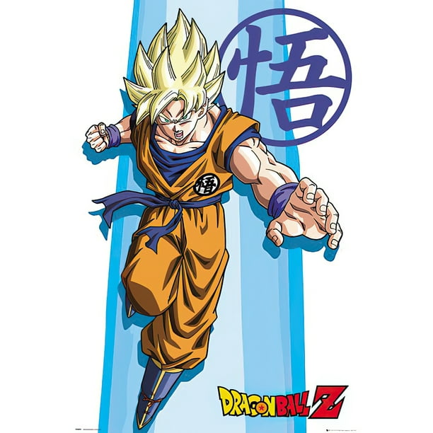 Dragonball Z - Anime / Manga TV Show Poster / Print (Ss Goku / Son Goku) - Dragonball Z - Anime / Manga TV Show Poster / Print (Ss Goku / Son Goku) -