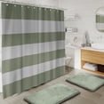 thumbnail image 6 of Hearth & Harbor 23 Piece Bathroom Accessories Set, Sage Green Bathroom Decor Set with Bathroom Rugs, 6 of 6