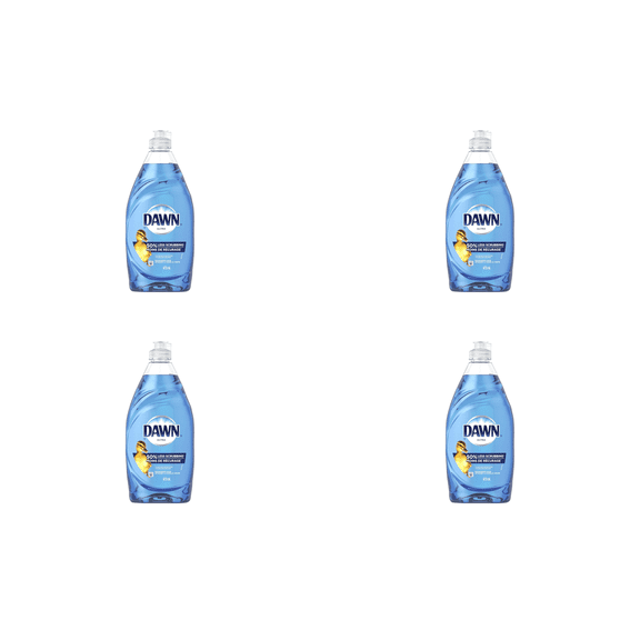 Dawn Ultra Dishwashing Liquid – Original (4 × 16 fl oz)  4 pack bottles