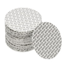 Uxcell 110Pack Foam Lid Liner, 86mm/3.39" PS Foam Resistant Tamper Pressure Sensitive Seal for Bottle Cap Liners Seals