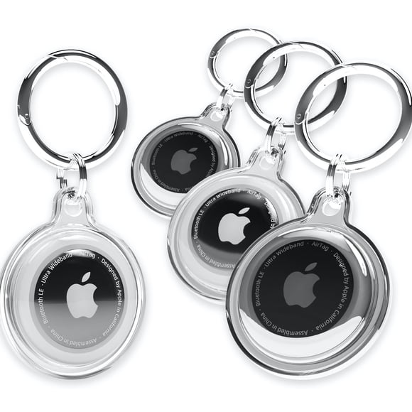 Llavero Airtag SWINCHO con soporte para AirTag, paquete de 4 unidades, Apple Airtag