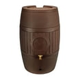 thumbnail image 1 of Good Ideas Bushman Spruce Creek 54 Gal Rain Saver Barrel with Spigot, Brown, 1 of 4