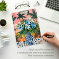 thumbnail image 3 of FORMRS Acrylic Clipboard with Low Profile Clip Standard A4 Letter Size, 12.5" x 9", Blue Flowers, 3 of 8