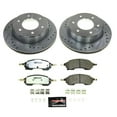 thumbnail image 3 of PowerStop Rear Z36 Truck & Tow Carbon-Fiber Ceramic Brake Pad and Drilled and Slotted Rotor Kit Fits: FORD Select Models K8763-36, 3 of 9