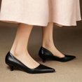 thumbnail image 6 of CHICVOMEY Comfortable Women Kitten Heel Pumps with Arch Support Lightweight and Non-Slip Fashion & Versatile Suitable for Work and Party, 6 of 8
